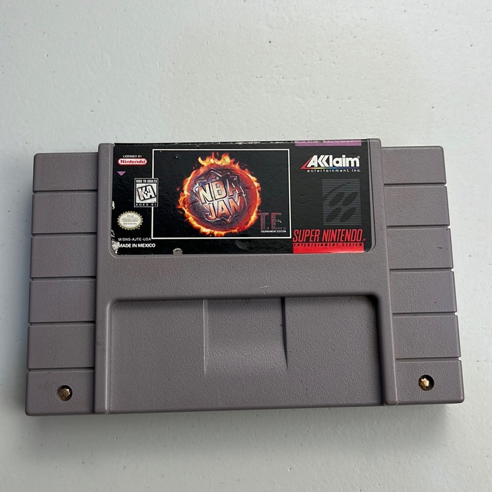 1995 NBA JAM TOURNAMENT EDITION Super Nintendo | SNES |